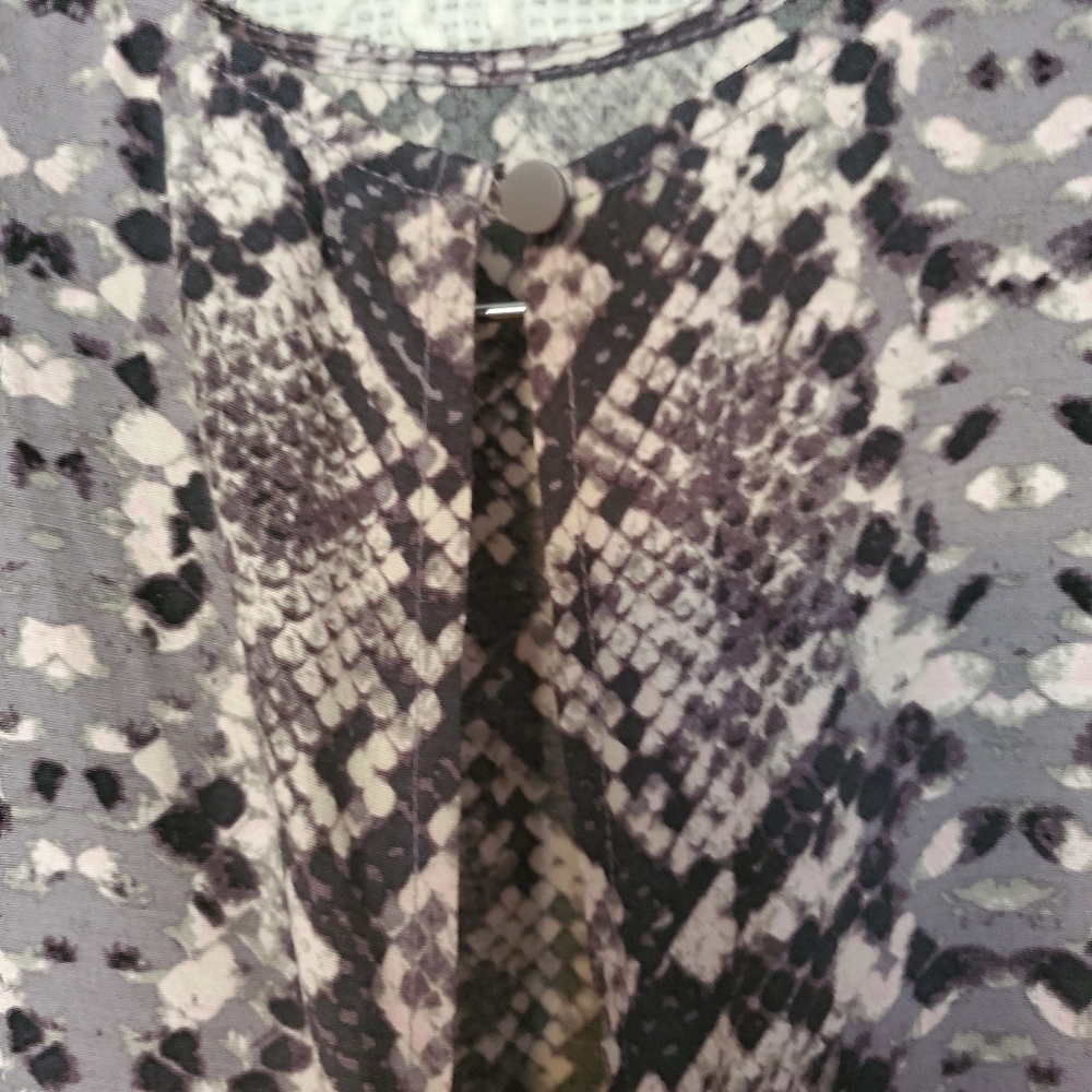 Leith Snakeskin Print Dress - Picture 5 of 8